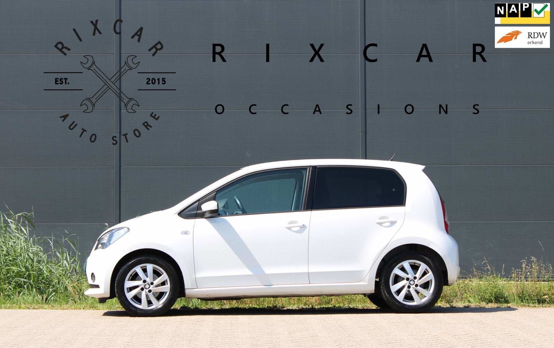 Seat Mii 1.0 Sport Dynamic Navigatie Stoelverwarming Airco !, Voorwielaandrijving, Euro 5, Stof, Gebruikt