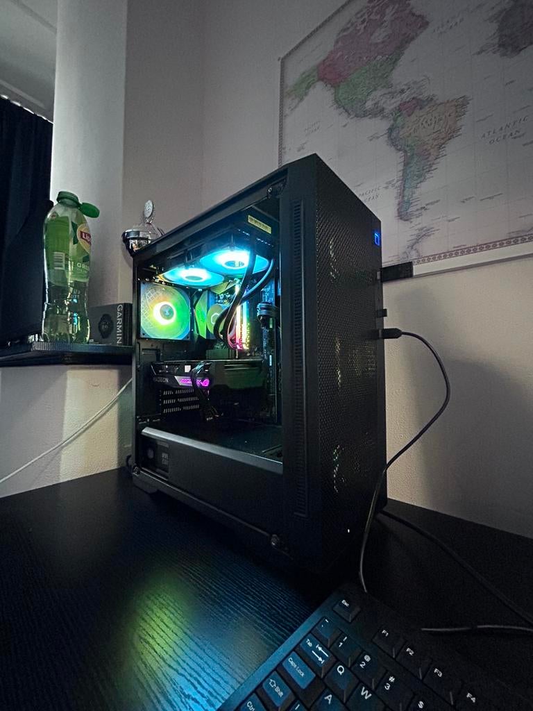 Game pc, nieuw!, Computers en Software, Desktop Pc's, Nieuw, 4 Ghz of meer, SSD, 16 GB, Met videokaart, Gaming, Ophalen