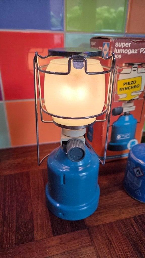 Campingaz Super Lumogaz PZ 206 lamp, Ophalen, Zo goed als nieuw