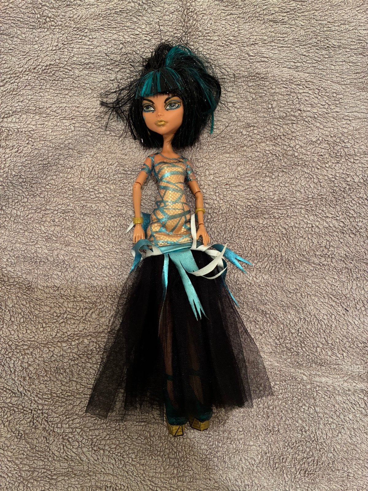 Monster High Cleo de Nile - Boo York, Boo York (Gala), Ophalen of Verzenden, Zo goed als nieuw, Overige typen