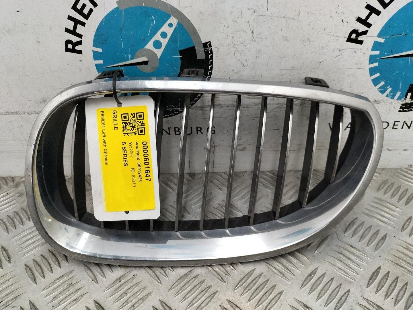 BMW 5 SERIES 530D EXECUTIVE E61 GRILLE 2007, Ophalen of Verzenden, Gebruikt, Stiba lid