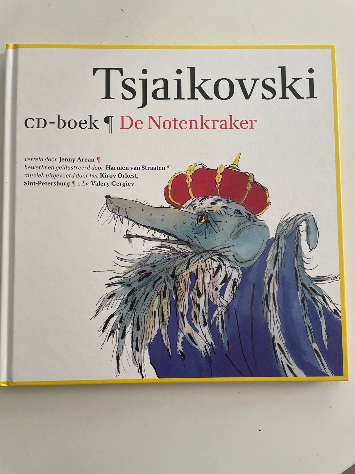 Tsjaikovski - De Notenkraker CD-boek, Ophalen of Verzenden, Zo goed als nieuw, Uitklap-, Voel- of Ontdekboek, 3 tot 4 jaar