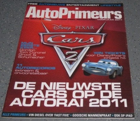 AutoPrimeurs Voorjaar 2011 - Cars 2 & Autorai, Gelezen, Diverse, Algemeen, Ophalen of Verzenden