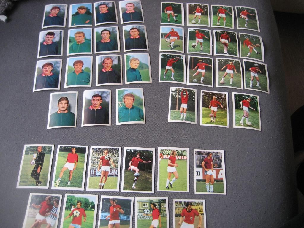 oude voetbalplaatjes az 67, Verzamelen, Ophalen of Verzenden, Gebruikt, AZ, Poster, Plaatje of Sticker
