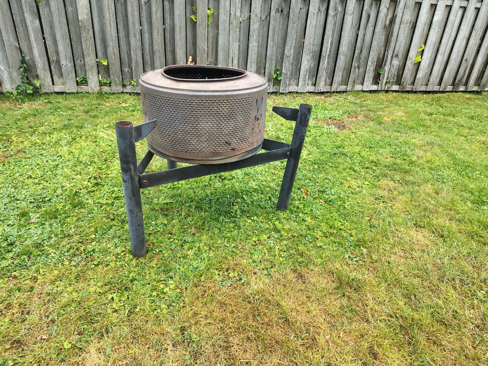 Wastrommel Vuurkorf, Tuin en Terras, Ophalen, Gebruikt, Vuurkorf