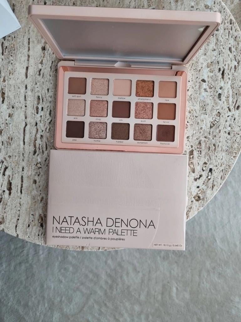 Natasha Denona I Need A Warm Palette - Oogschaduw, Ogen, Bruin, Ophalen of Verzenden, Zo goed als nieuw