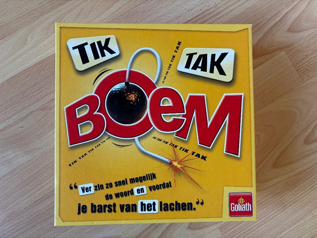 Tik Tak Boem, Ophalen, Zo goed als nieuw, Goliath
