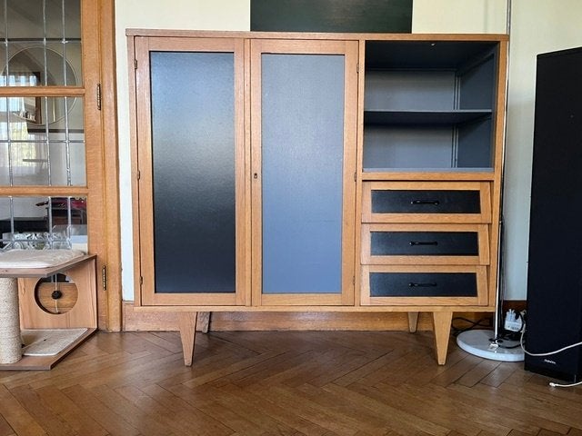 Prachtige Vintage Kleerkast (voor kinderen), Huis en Inrichting, Kasten | Kledingkasten, Gebruikt, 100 tot 150 cm, 100 tot 150 cm