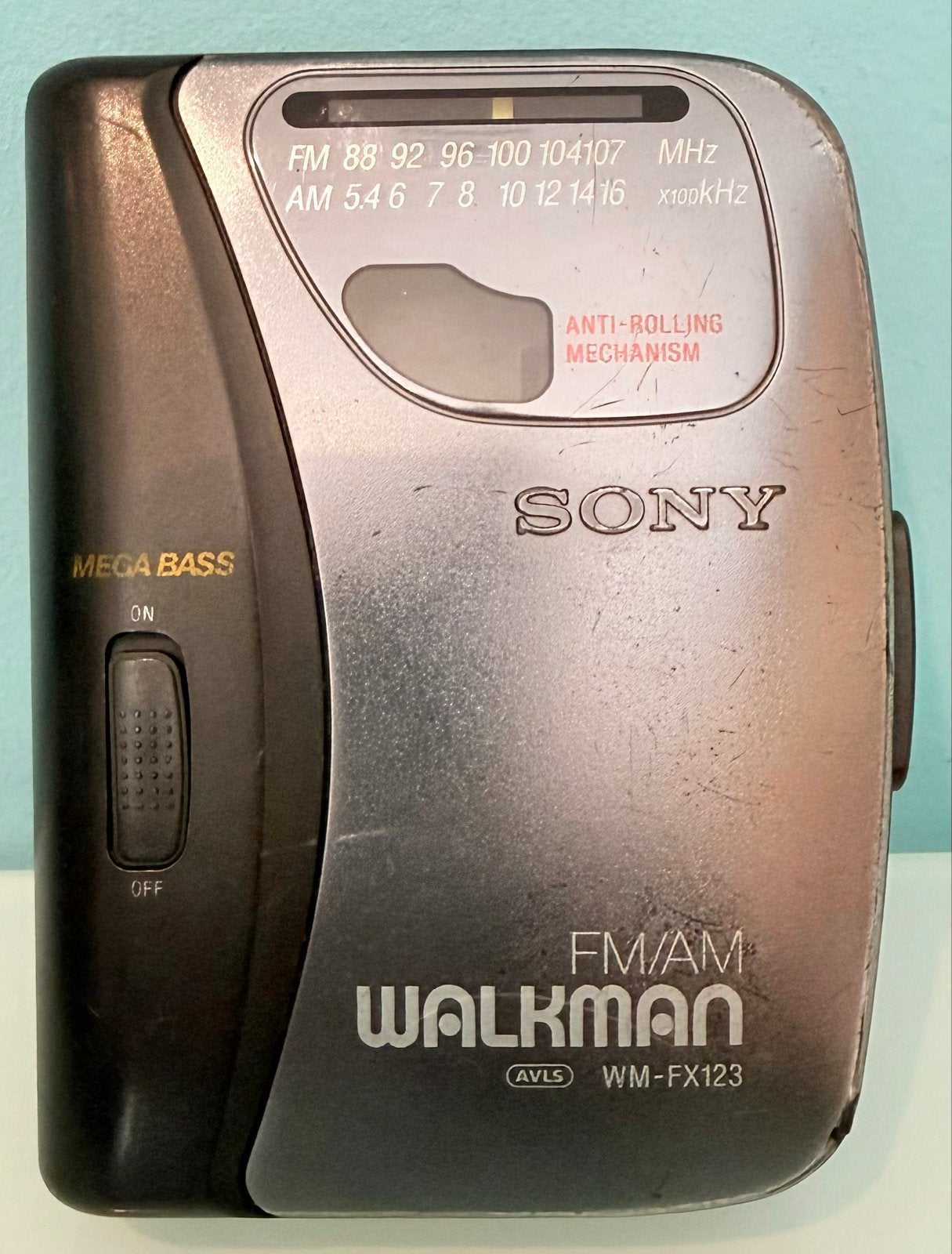 Sony Walkman WM-FX123 FM/AM Cassettespeler met Mega Bass, Walkman, Sony, Ophalen of Verzenden, Sony