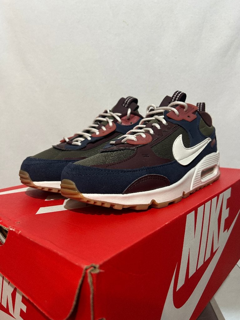 NIEUW! Maat 40 - Nike Air Max 90 Futura Medium Olive Navy, Nike, Nike, Nike, Nike
