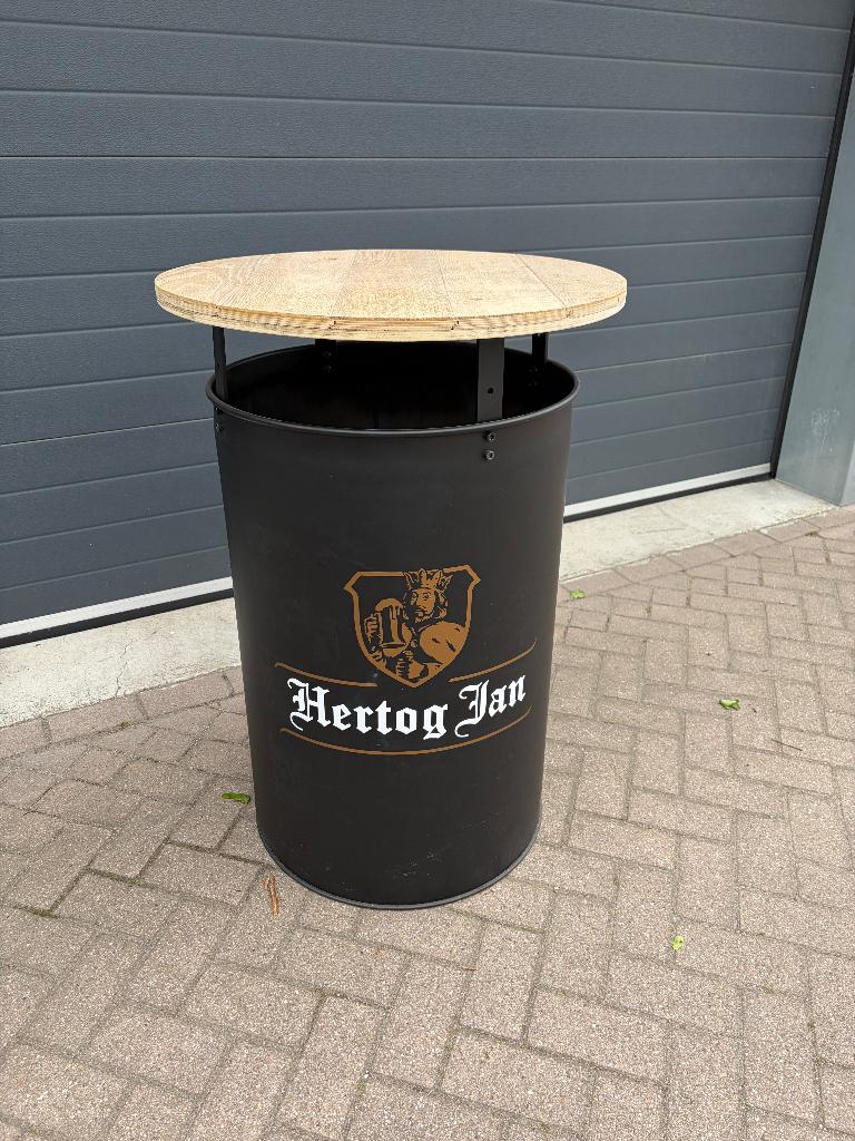 Statafel Hertog Jan, met eiken blad, in perfecte staat., Ophalen, Zo goed als nieuw