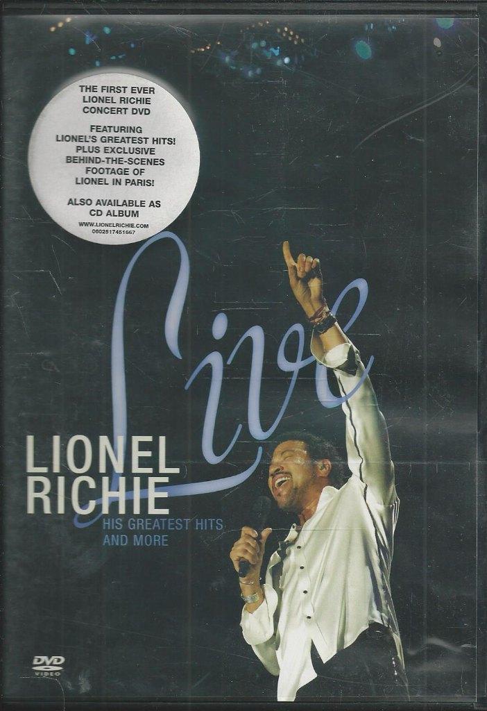 Lionel Richie - Live, his greatest hits and more, Alle leeftijden, Ophalen of Verzenden, Nieuw in verpakking, Muziek en Concerten