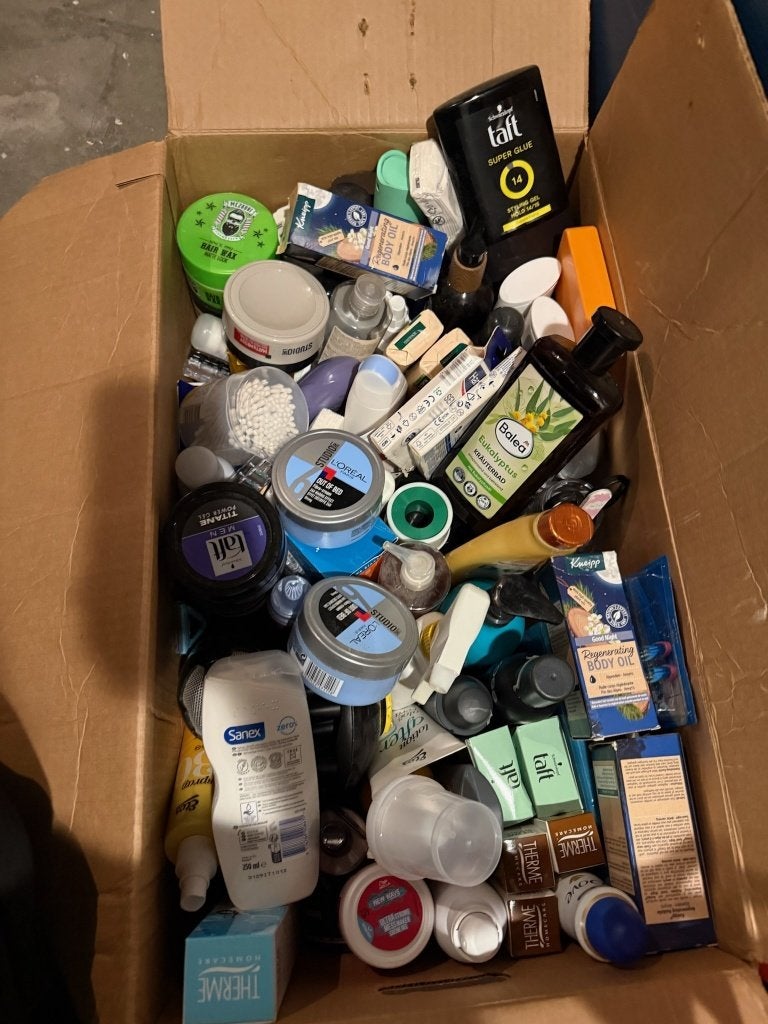 Grote partij verzorgingsproducten - haarwax, gel, bodyoil, Ophalen of Verzenden, Nieuw, Overige typen