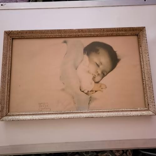 2 x baby print Bessie Peage, Ophalen of Verzenden, Zo goed als nieuw, 50 tot 75 cm, Print