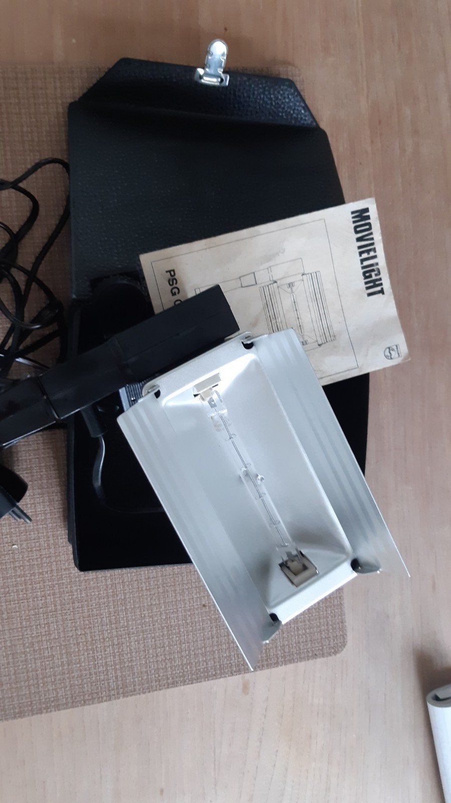 Philips PSG 015 Movielight 1000 Watt - Vintage Videolamp, Ophalen of Verzenden, Gebruikt, Video