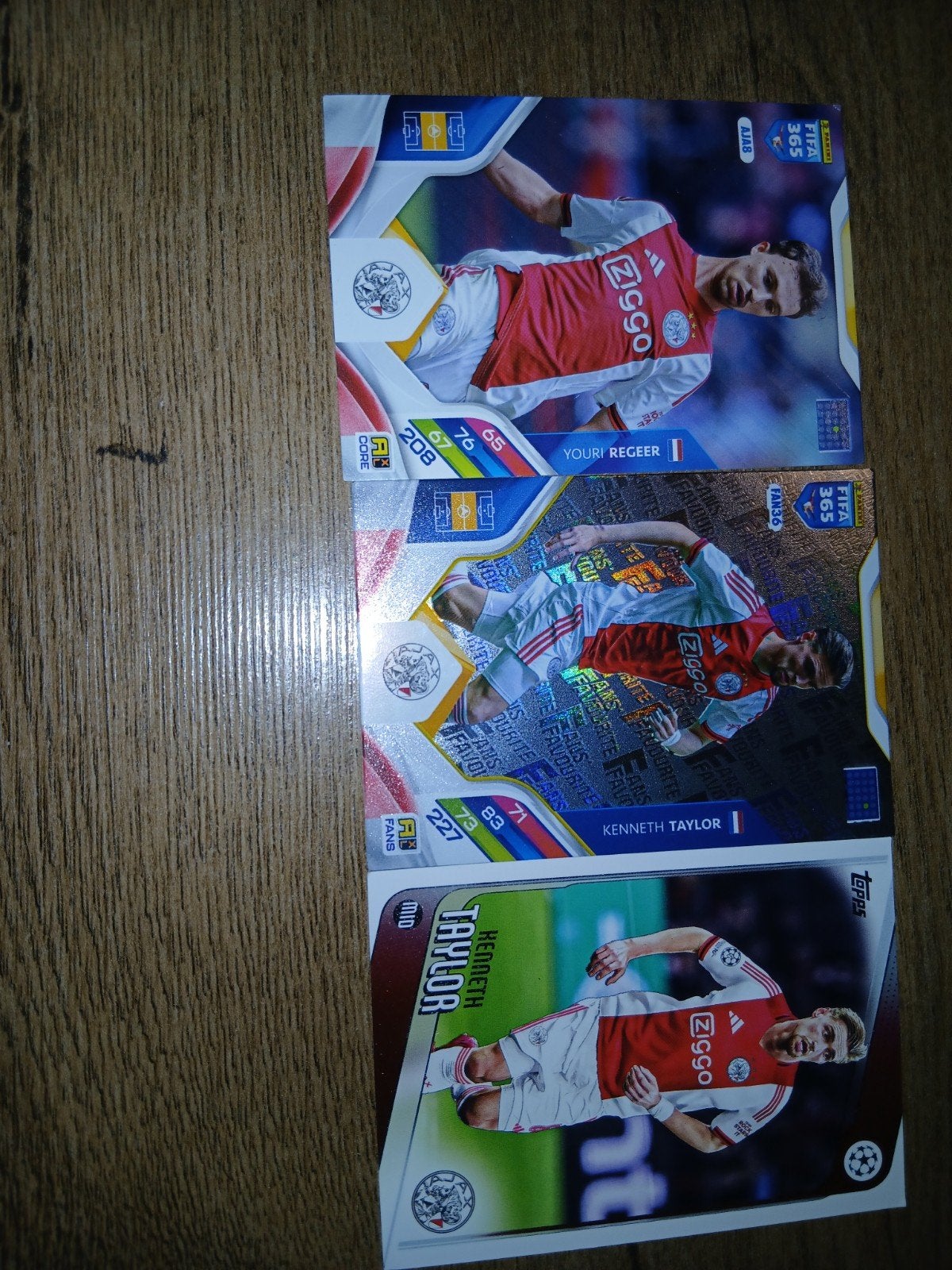 3 ajax kaarten voor 5 euro, Ophalen of Verzenden, Meerdere plaatjes