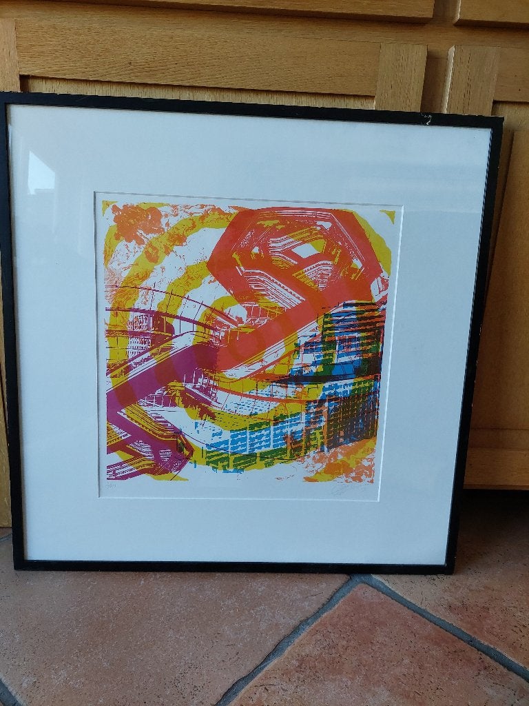 Paul Smulders litho, Antiek en Kunst, Ophalen