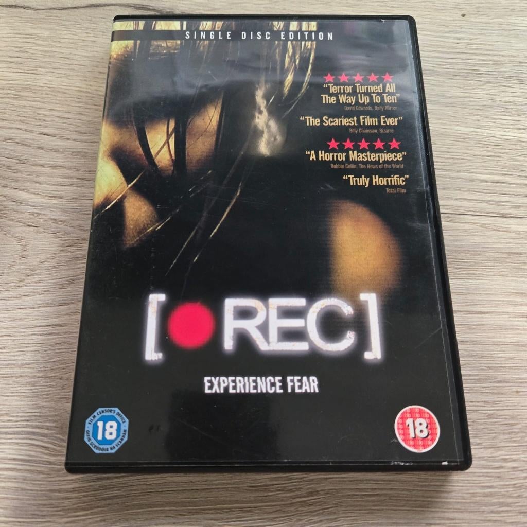 REC (4 HALEN = 3 BETALEN), Cd's en Dvd's, Dvd's | Horror, Alle leeftijden, Ophalen of Verzenden, Zo goed als nieuw