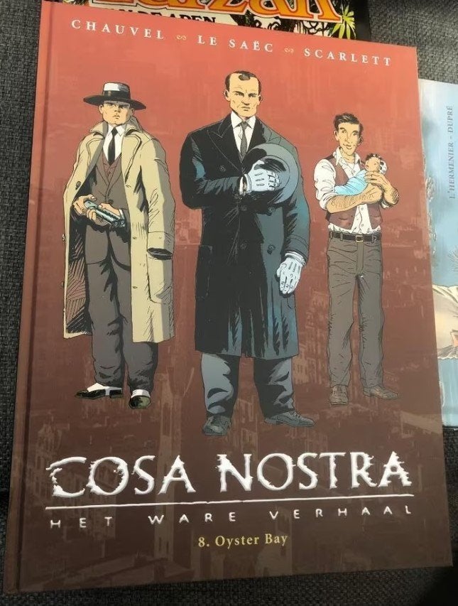 het ware verhaal cosa nostra hardcover k4, Eén stripboek, Ophalen of Verzenden, Zo goed als nieuw