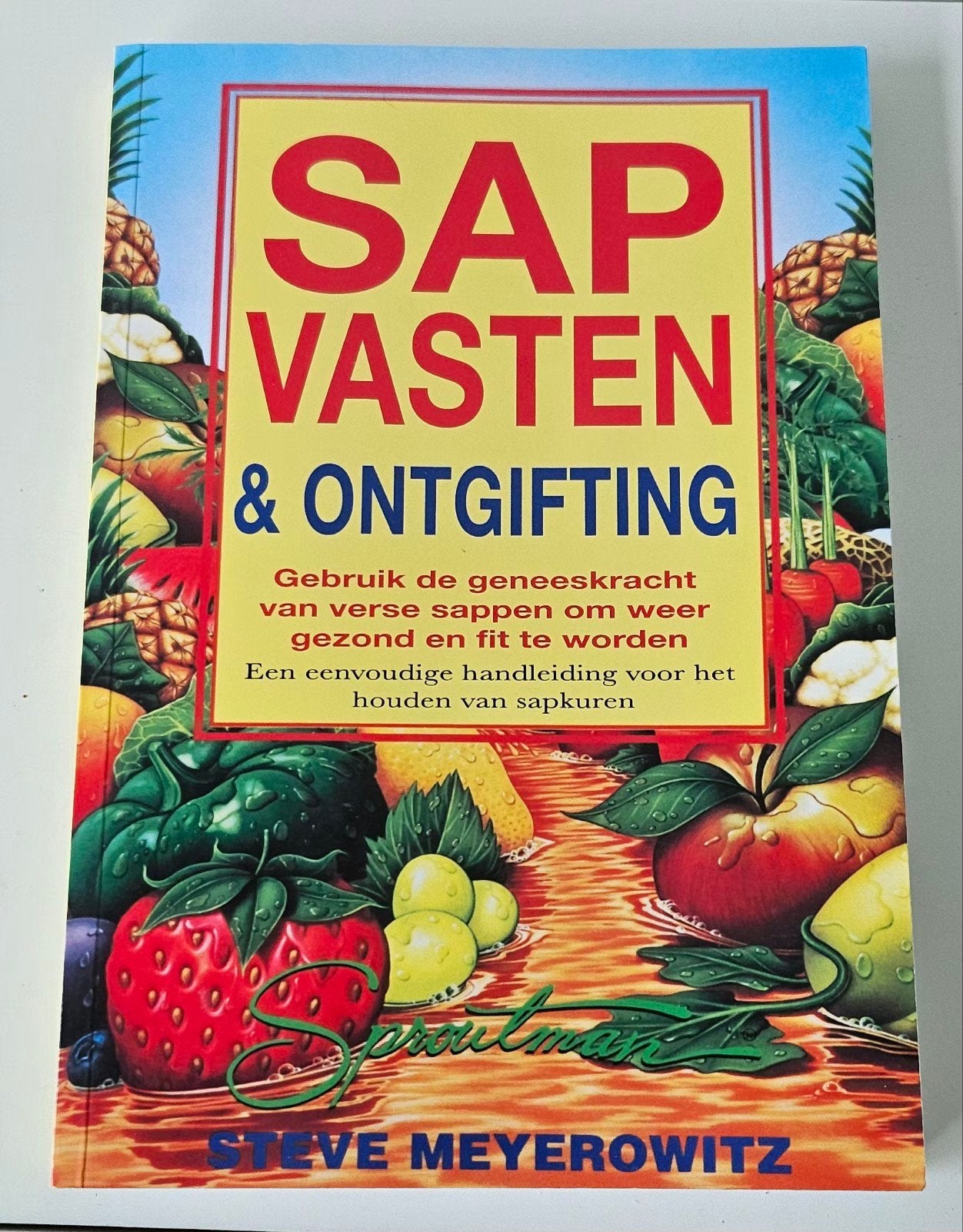 S. Meyerowitz - Sapvasten en ontgifting, Boeken, Ophalen of Verzenden, Zo goed als nieuw, S. Meyerowitz
