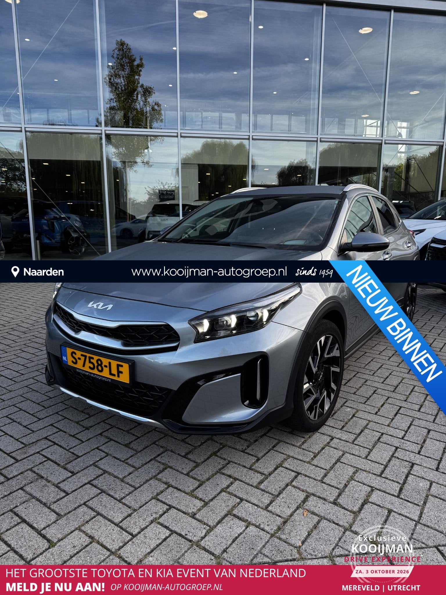 Kia XCeed 1.5 T-GDi DynamicPlusLine Automaat, Slechts 22.000