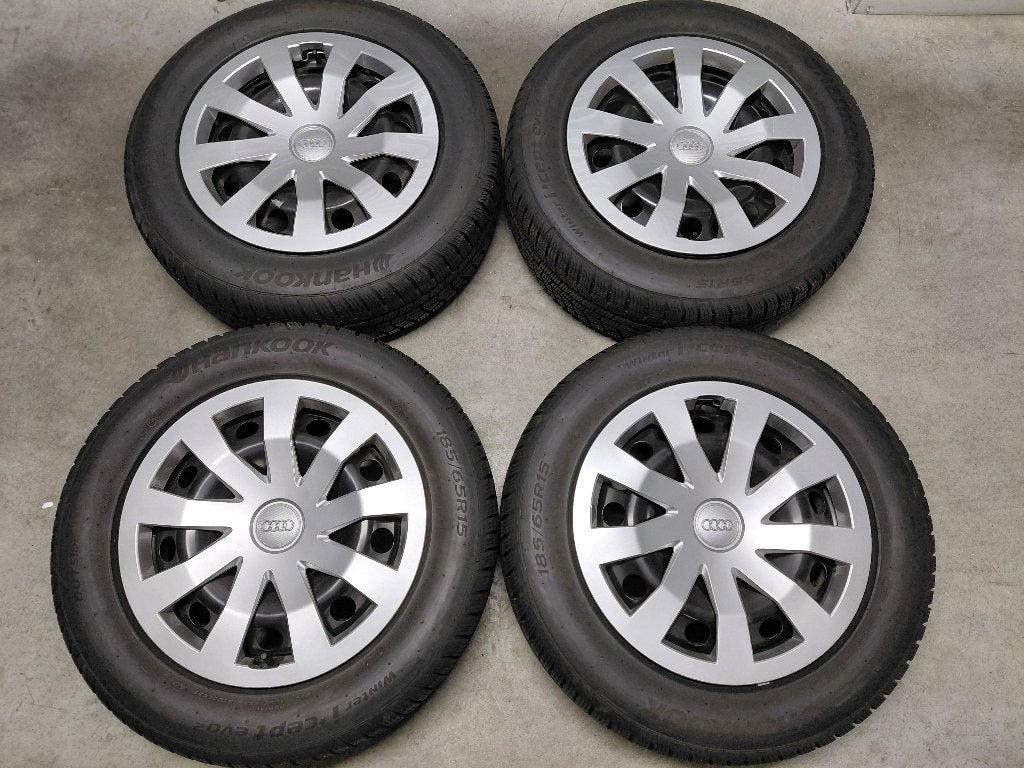 Z.G.A.N. originele velgen met winterbanden Audi A1, Ophalen