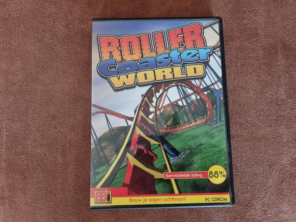 Roller Coaster world pc game, Ophalen, Gebruikt, Strategie en Constructie