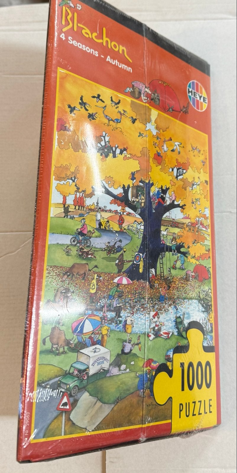 Blachon Heye 4 Seasons - Autumn 1000 stukjes puzzel, Ophalen of Verzenden, 500 t/m 1500 stukjes, Nieuw, Legpuzzel