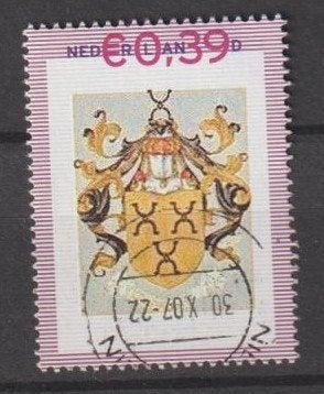 Persoonlijke postzegel 2007 gestempeld 39 ct Heraldiek, Verzenden, Na 1940, Gestempeld