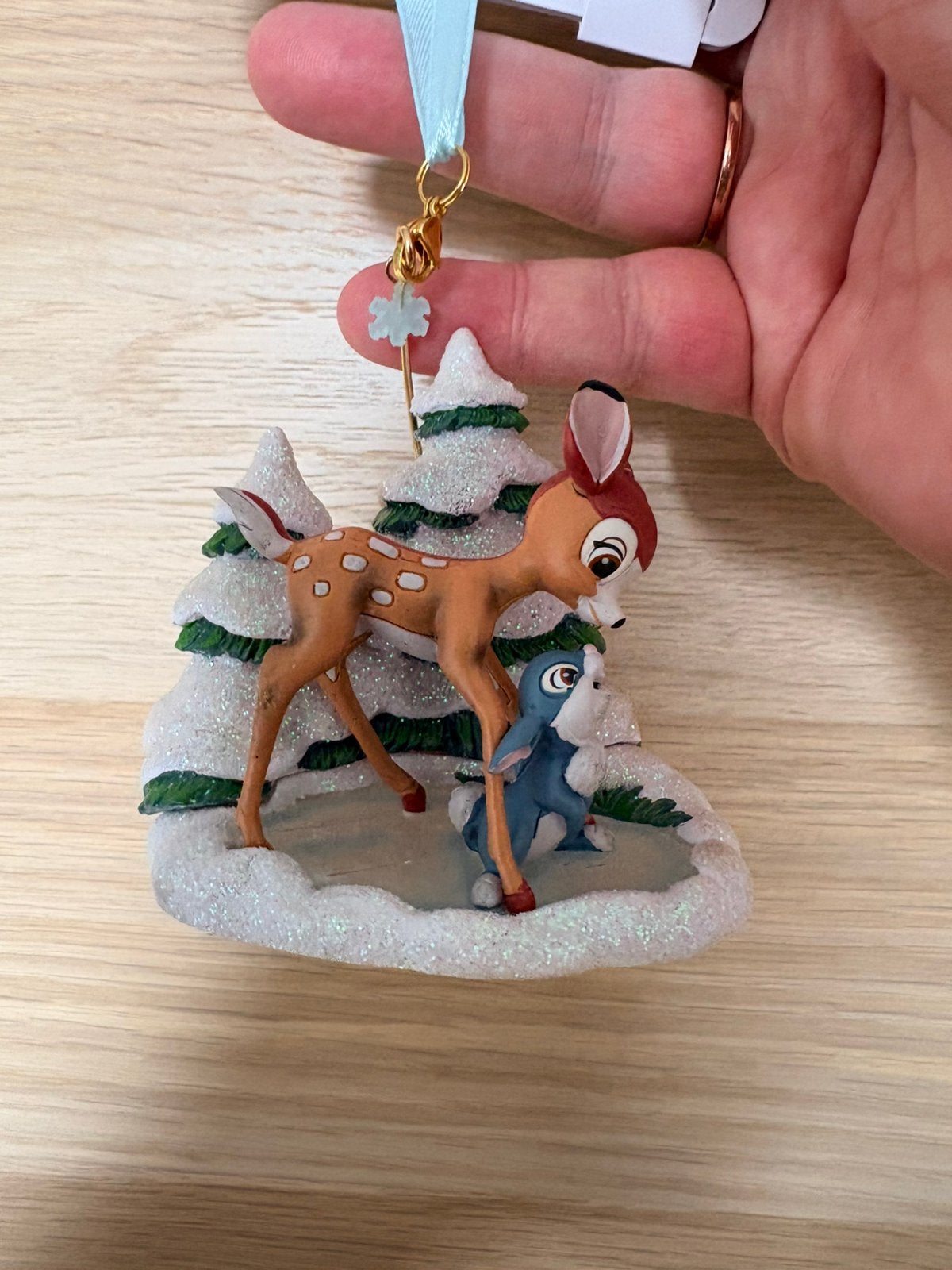 Disney parks usa bambi & stampertje ornament, Verzamelen, Disney, Ophalen of Verzenden, Overige figuren, Zo goed als nieuw, Beeldje of Figuurtje
