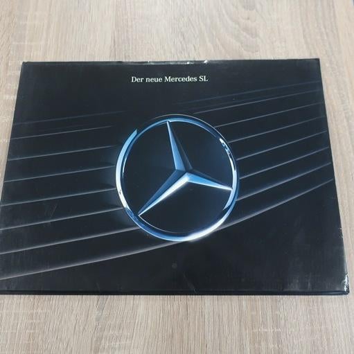 Mercedes Benz SL R129 folder brochure origineel SET PRIJS, Boeken, Ophalen of Verzenden, Gelezen, Mercedes