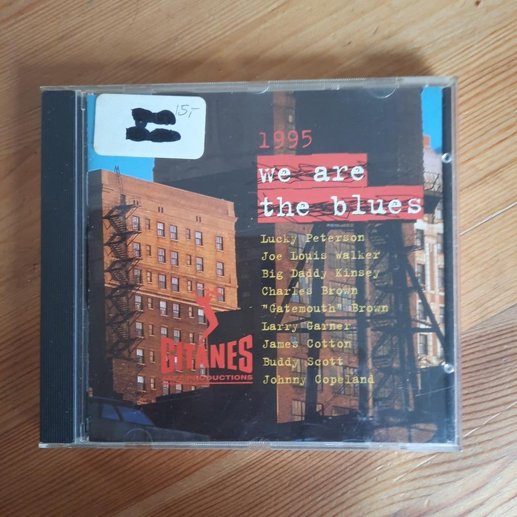 CD: 1995 We Are The Blues - Gitanes Jazz Productions, Cd's en Dvd's, Cd's | Jazz en Blues, Gebruikt, Blues, 1980 tot heden, Ophalen of Verzenden