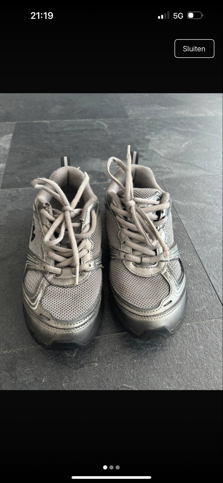 Fila sportschoenen maat 33.5, Kinderen en Baby's, Ophalen of Verzenden, Gebruikt, Jongen of Meisje, Sportschoenen