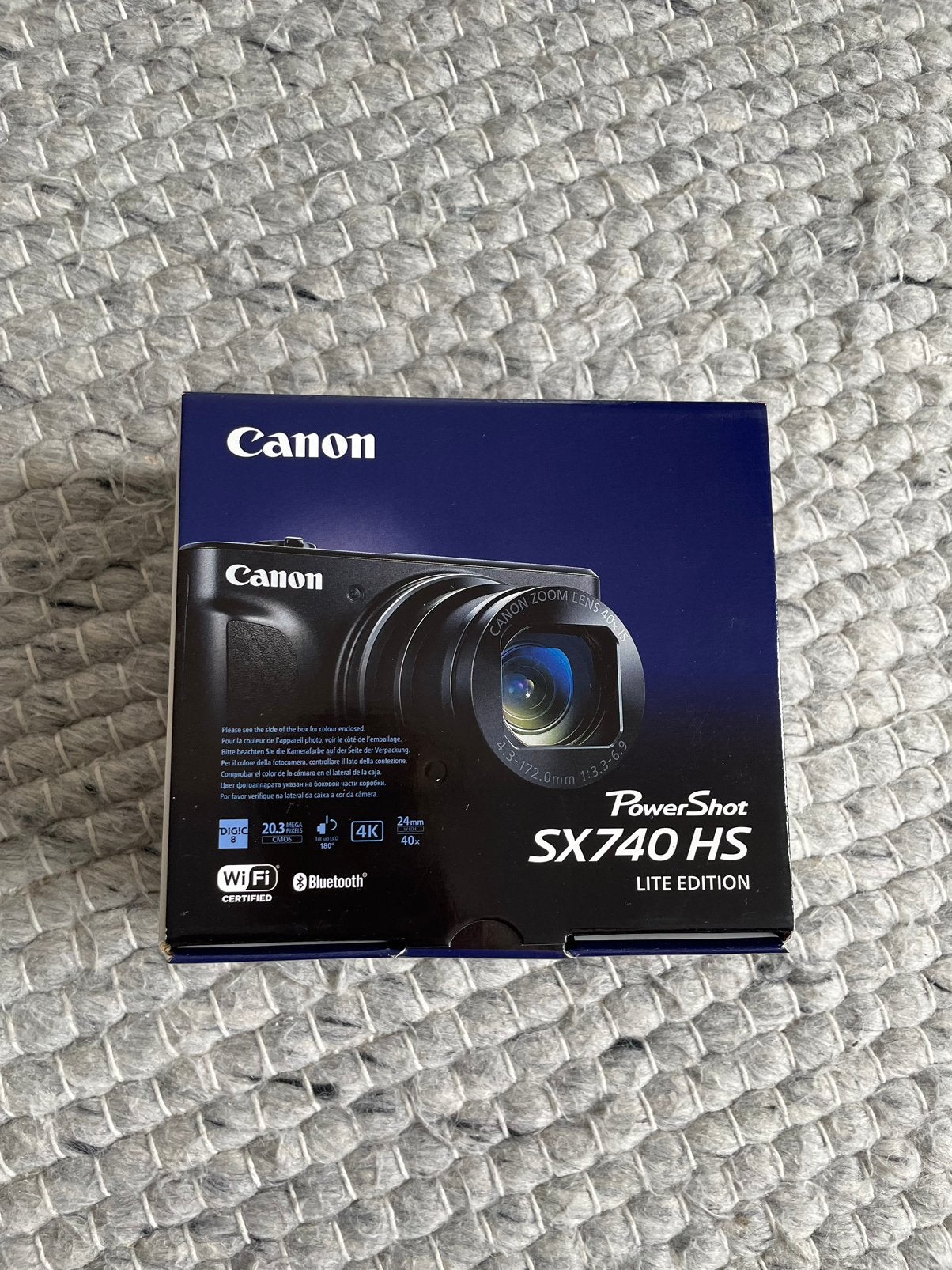 Canon Powershot SX740 HS zwart nieuw lite edition, Ophalen of Verzenden, Zo goed als nieuw, Canon, 8 keer of meer