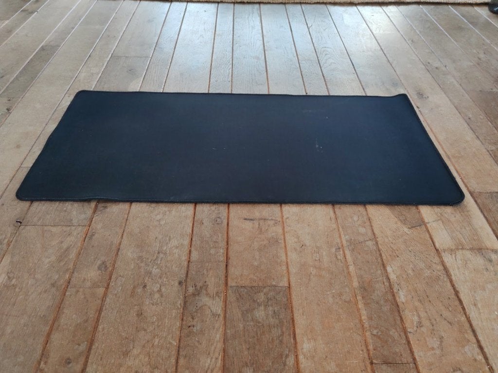 Zwarte Muismat 90x40 cm – XXL Gaming Muismat, Ophalen of Verzenden, Ergonomisch, Zo goed als nieuw