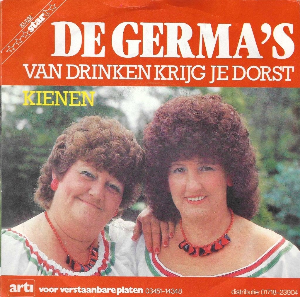 vinyl single  De Germa's, Ophalen of Verzenden, Gebruikt, Pop