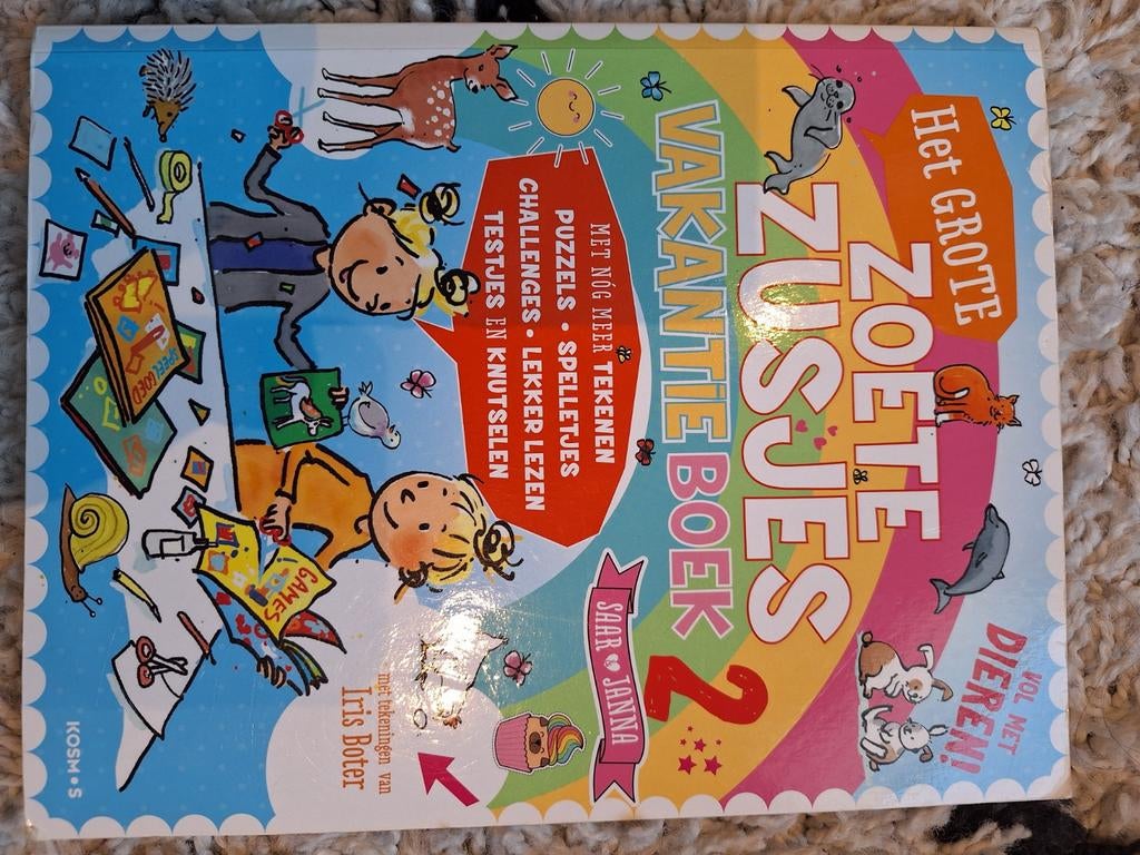 Het Grote Zoete Zusjes Vakantieboek 2, Kinderen en Baby's, Ophalen of Verzenden