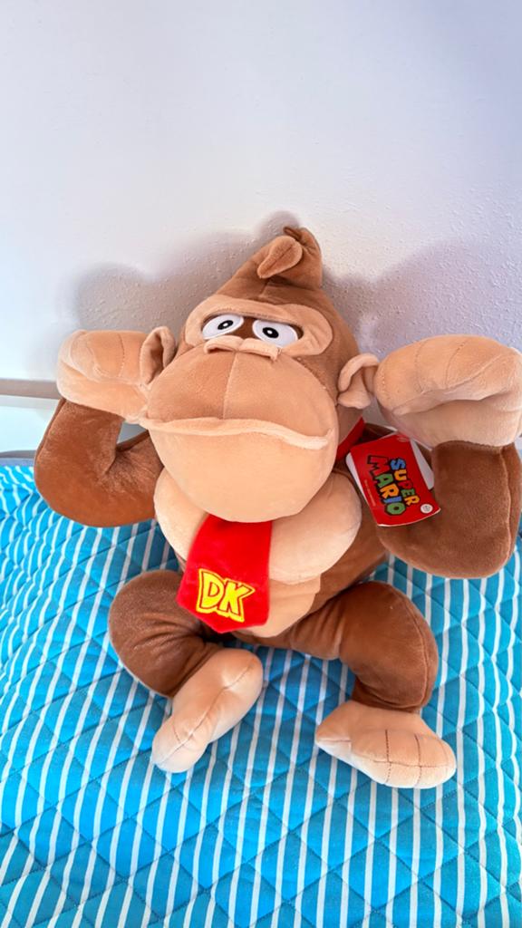 Donkey Kong Knuffel - Super Mario Pluche Speelgoed, Ophalen, Nieuw, Met label, Nintendo