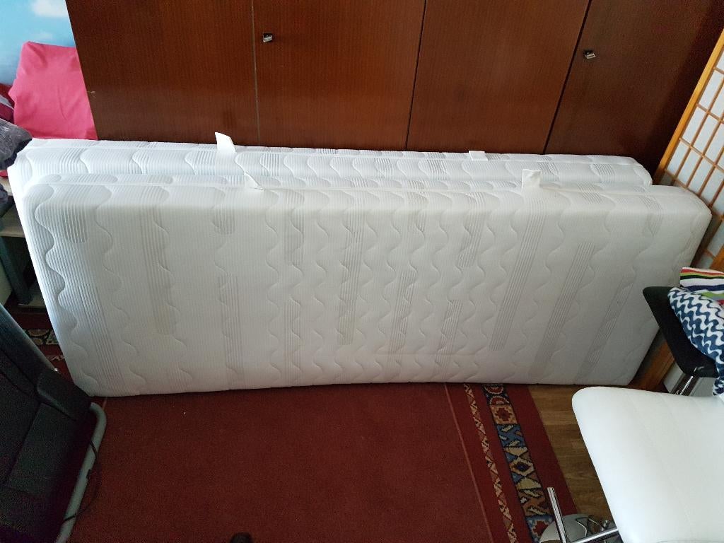 2 matrassen pocketveren matras SilverPocketFoam Extra 210x80, Huis en Inrichting, Slaapkamer | Matrassen en Bedbodems, Ophalen