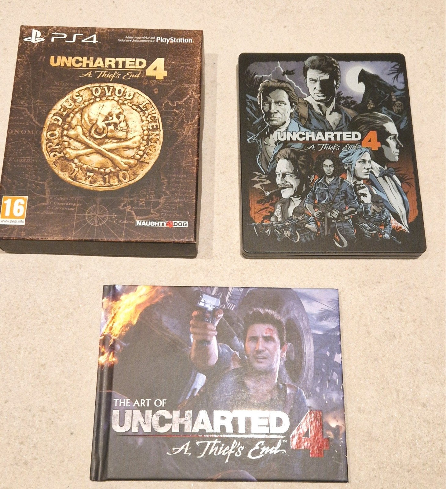 Uncharted 4 Special Edition - PS4, Avontuur en Actie, 1 speler, Ophalen of Verzenden, Zo goed als nieuw