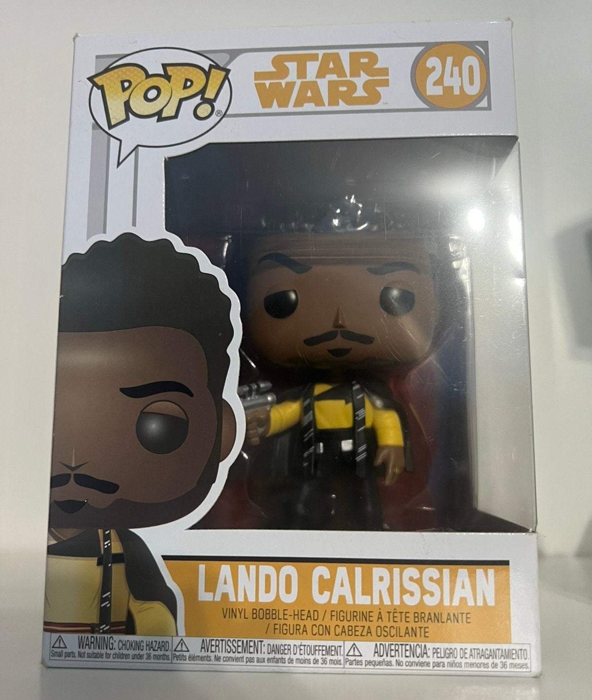 Funko POP! Star Wars 240 - Lando Calrissian, Ophalen of Verzenden, Zo goed als nieuw