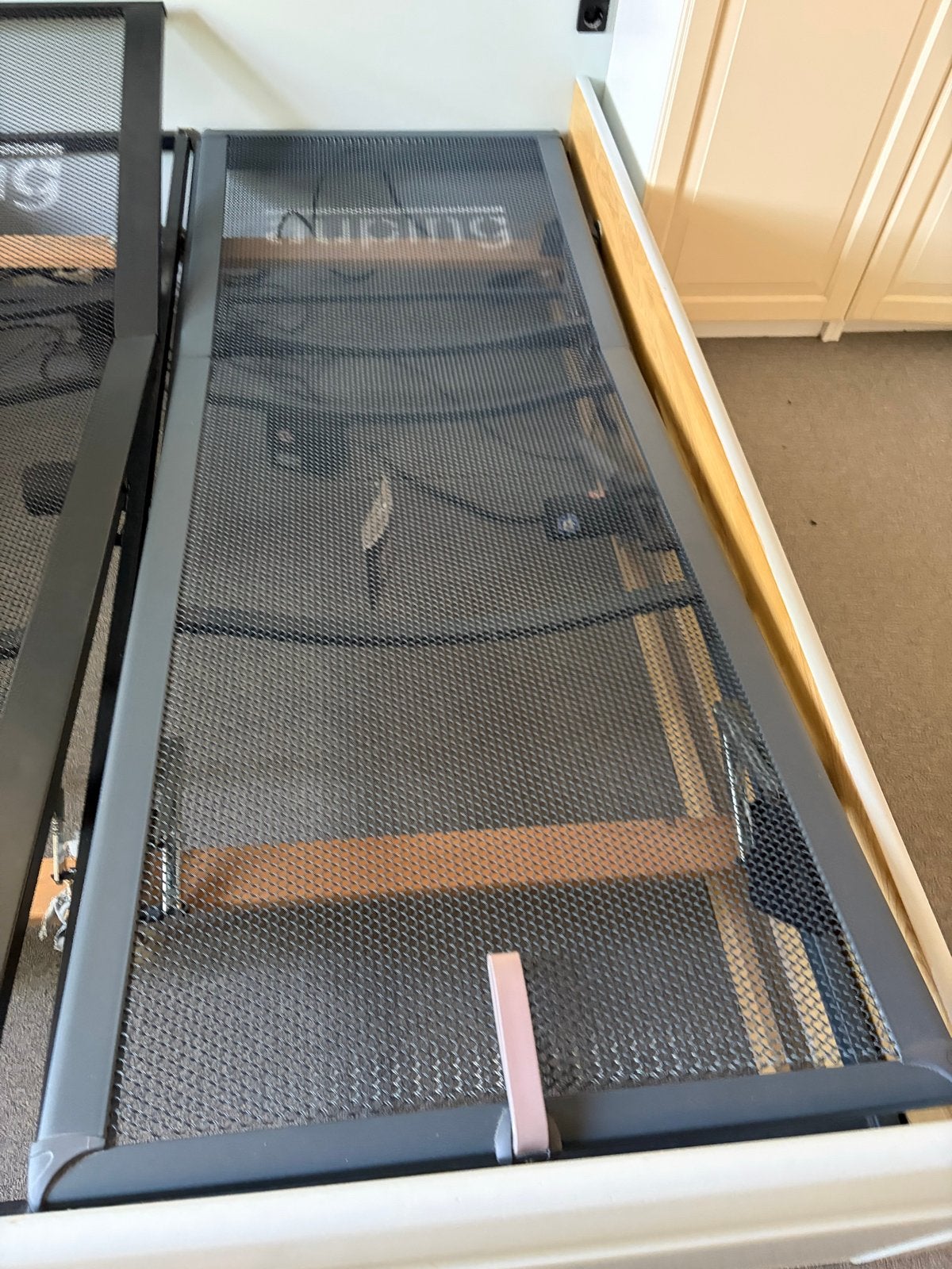 Auping bedbodem defect 80x200-voeteind handmatig verstelbaar, Ophalen, Eenpersoons, 80 cm, 200 cm