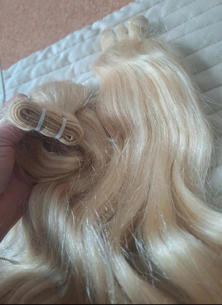 Volle nieuw haarverlenging haar weave per 100gr v, Ophalen of Verzenden, Nieuw, Pruik of Haarverlenging