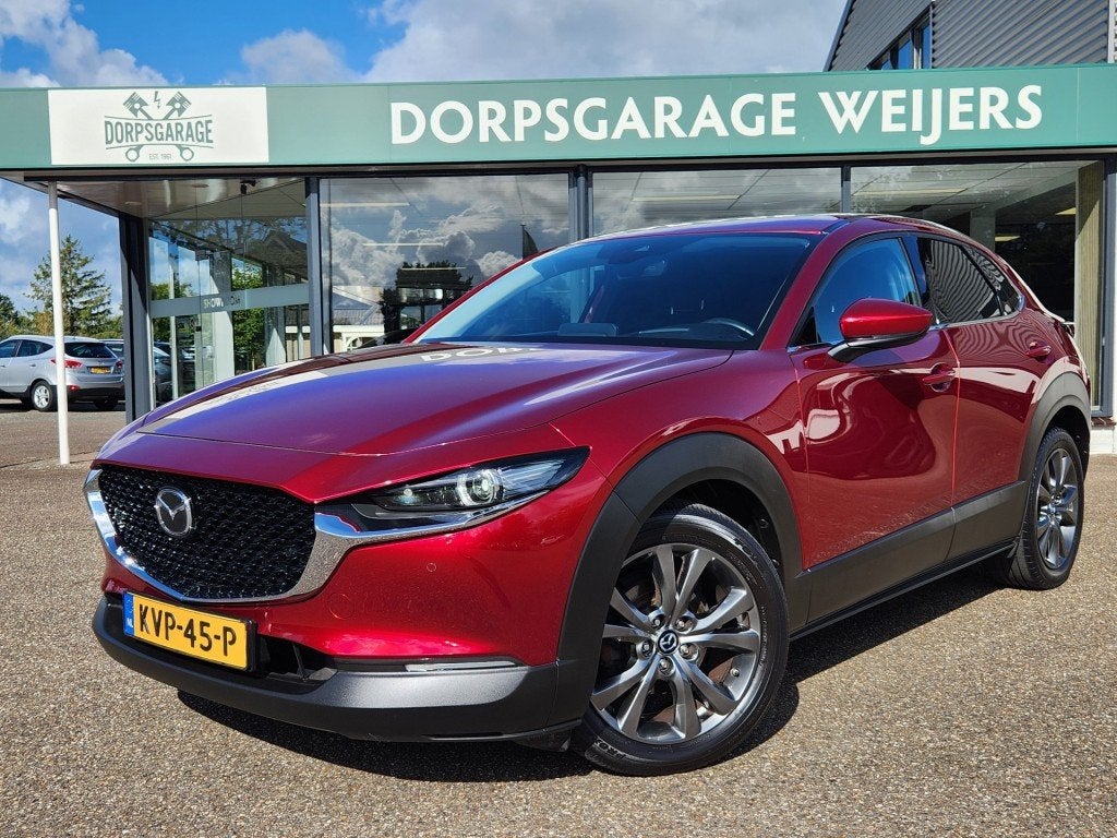 Mazda CX-30 2.0 186pk AWD, Luxury, Navi, Clima, Adapt. Cruis, Auto's, USB, 1998 cc, Gebruikt, 4 cilinders