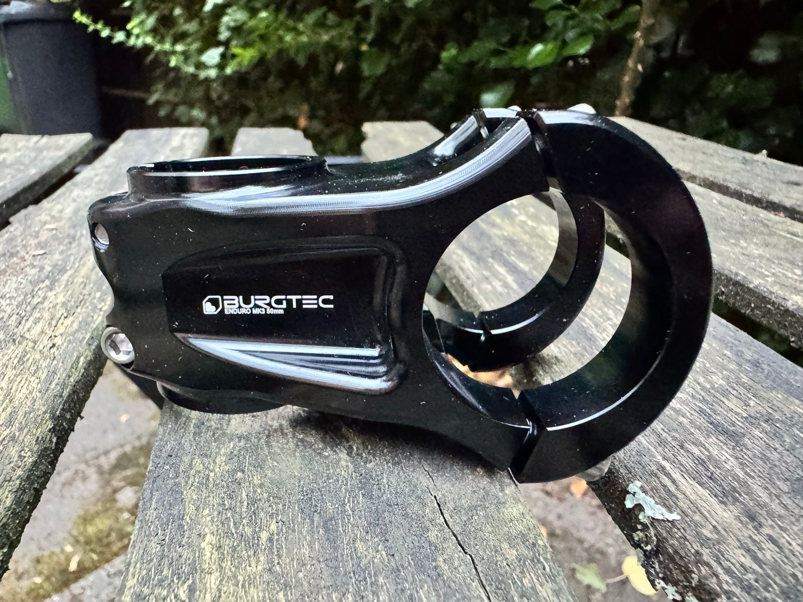 Burgtec MK3 Enduro Stuurpen Zwart 50mm Reach 35mm Clamp, Fietsen en Brommers, Stuur, Nieuw, Ophalen of Verzenden, Aluminium