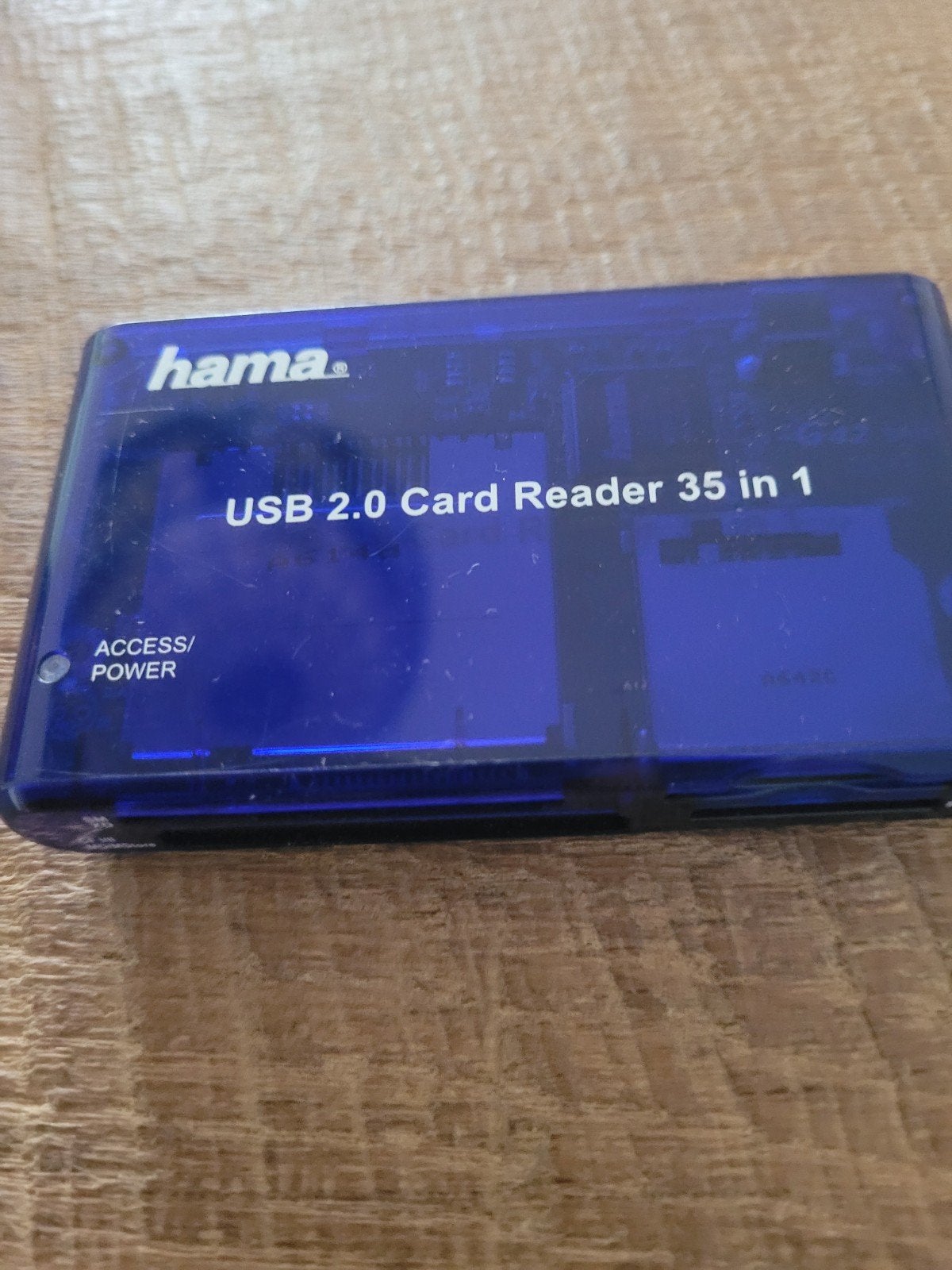 Hama USB 2.0 Kaartlezer 35-in-1, Ophalen, Gebruikt, Hama