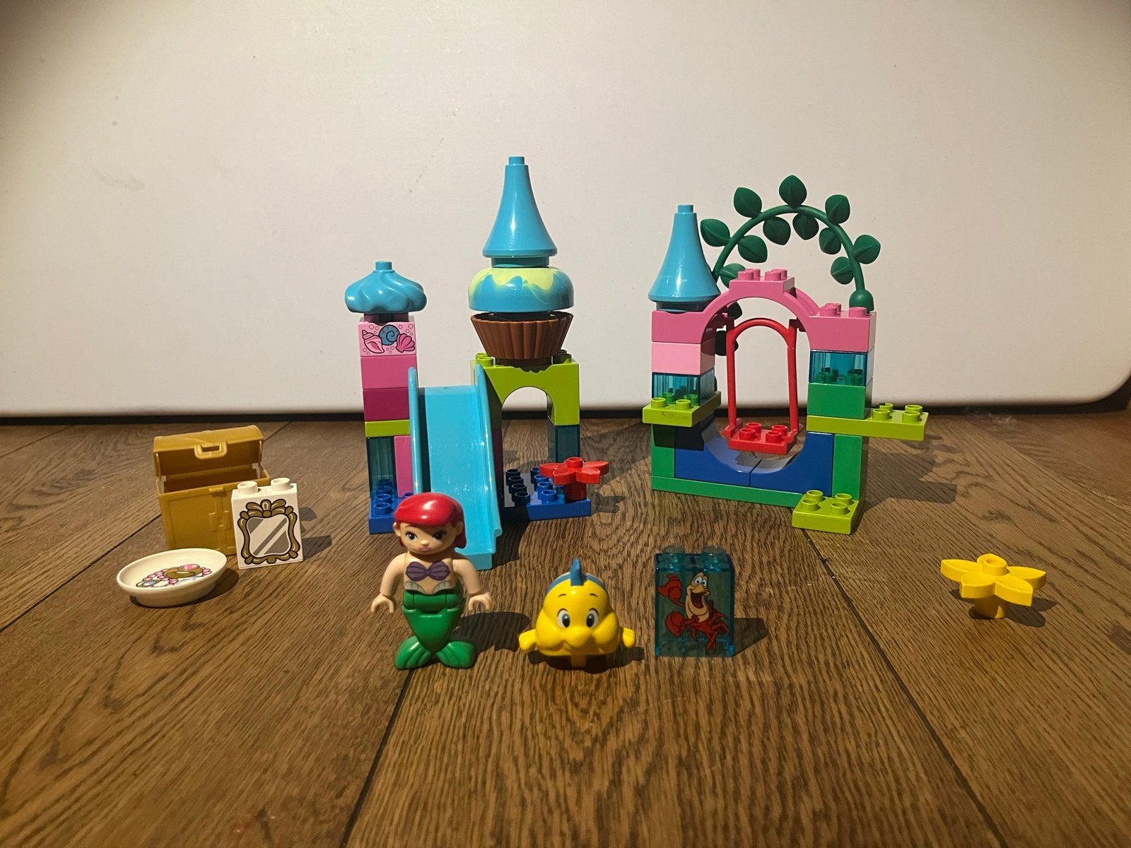 Lego Duplo Ariël's Onderwaterkasteel - set nr 10515, Verzenden, Compleet, Zo goed als nieuw, Complete set