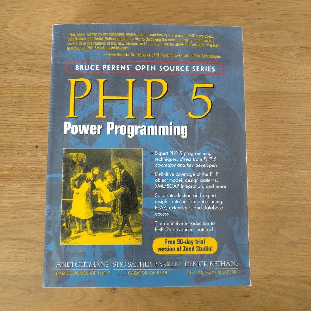 PHP 5 power programming – Boek, Ophalen of Verzenden, Zo goed als nieuw