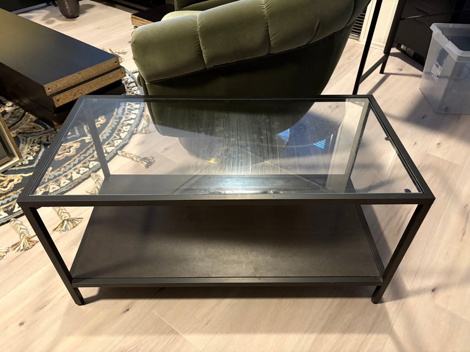 Bijzettafel / salontafel gratis, Ophalen, Gebruikt, Minder dan 50 cm, 50 tot 100 cm