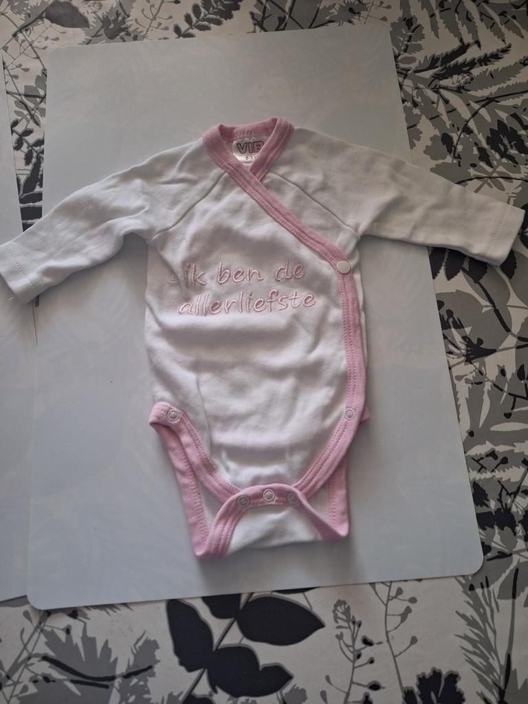 Baby Meisje Rompertje. Ik Ben De Aller Liefste. 0-3 Maanden, Overige typen, VIB, Meisje, Ophalen of Verzenden